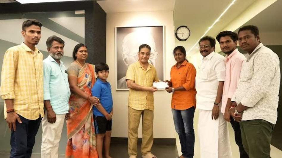 Kamal Haasan said the car was provided to Sharmila to enable her become a driver-entrepreneur. Kamal Haasan said the car was provided to Sharmila to enable her become a driver-entrepreneur.