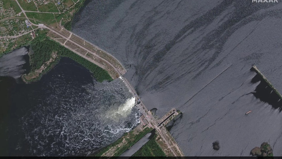 Around 42,000 people were at risk of flooding after the dam collapsed. Around 42,000 people were at risk of flooding after the dam collapsed.