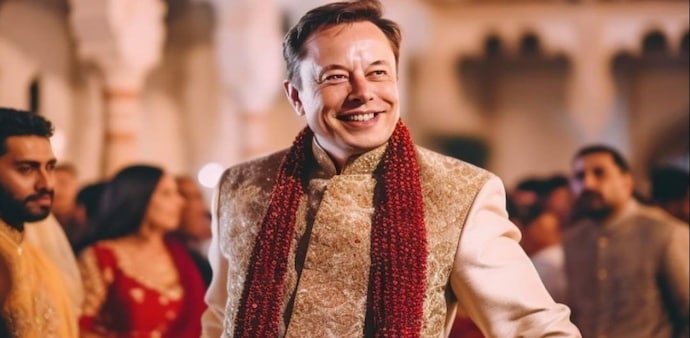Elon Musk's AI-generated photo Elon Musk's AI-generated photo