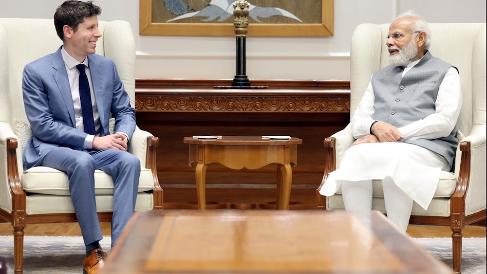 Sam Altman and Narendra Modi Sam Altman and Narendra Modi