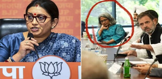 Smriti Irani attacks Rahul Gandhi Smriti Irani attacks Rahul Gandhi