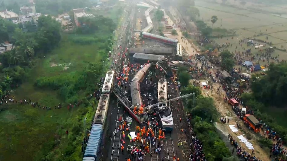 The accident happened after Chennai-bound Coromandel Express collided with a freight train near the Bahanaga Bazar railway station in Balasore on May 2. The accident happened after Chennai-bound Coromandel Express collided with a freight train near the Bahanaga Bazar railway station in Balasore on May 2.