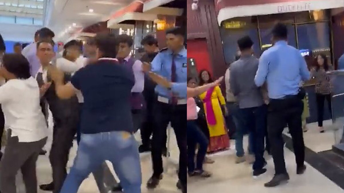 ‘Another great battle after Bagpath': Violent scuffle breaks out between customers, restaurant staff at Noida’s Spectrum Mall