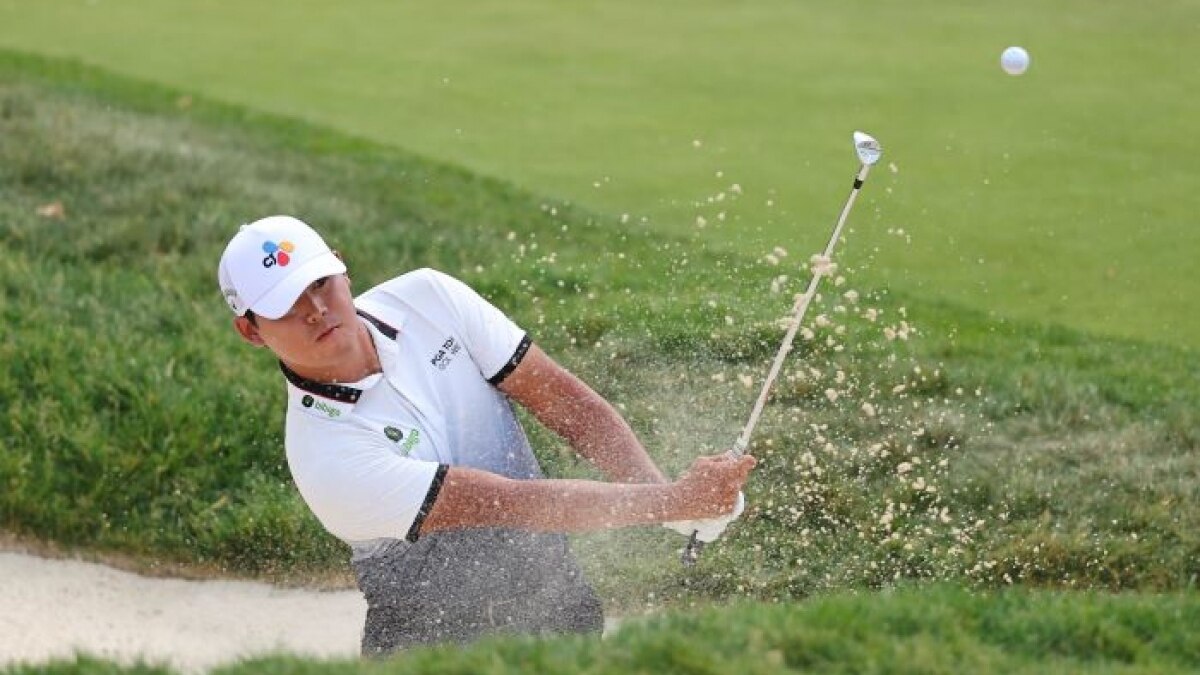 Si Woo Kim chases history with shared third round lead at Memorial