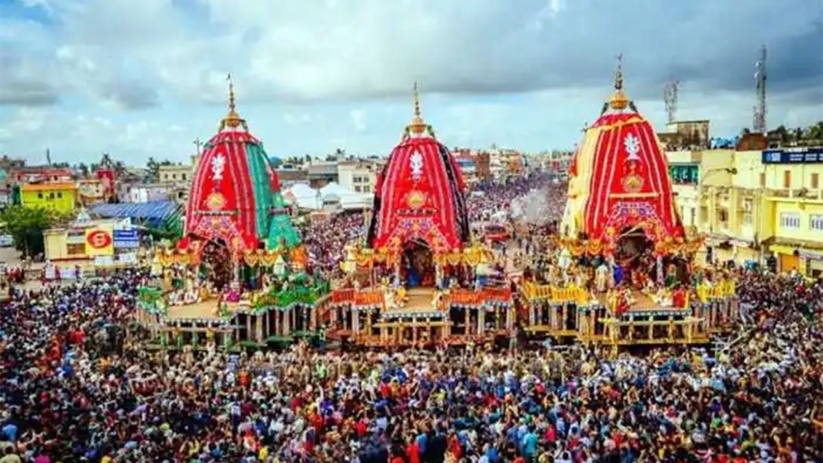 Rath Yatra 2023: Celebrations underway in Odisha, thousands gather on streets of Puri The Jagannath Rath Yatra commences on Tuesday