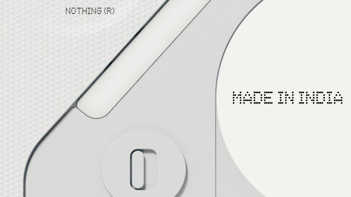 Nothing Phone (2) will be made in India. Nothing Phone (2) will be made in India.