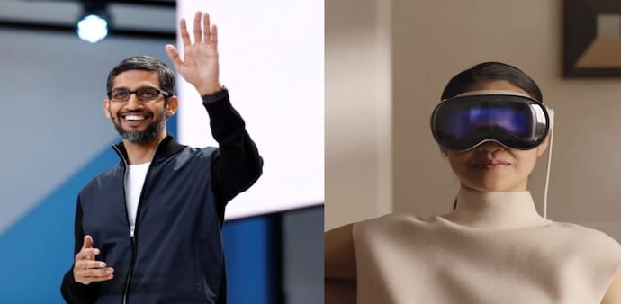 Google CEO Sundar Pichai says he is excited about the potential of tech like Apple Vision Pro Google CEO Sundar Pichai says he is excited about the potential of tech like Apple Vision Pro