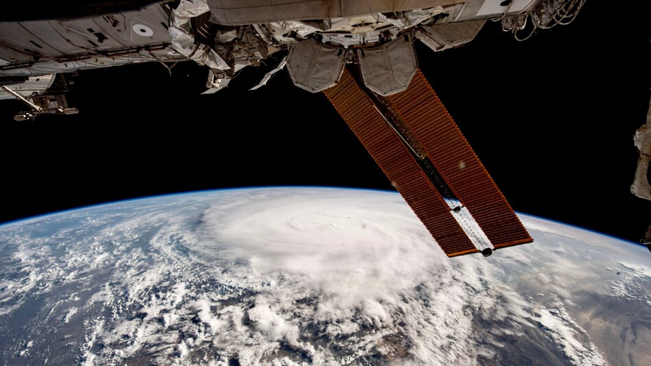 United Arab Emirates (UAE) astronaut Sultan Al Neyadi posted a few pictures of Cyclone Biparjoy over the Arabian Sea on his Twitter account United Arab Emirates (UAE) astronaut Sultan Al Neyadi posted a few pictures of Cyclone Biparjoy over the Arabian Sea on his Twitter account