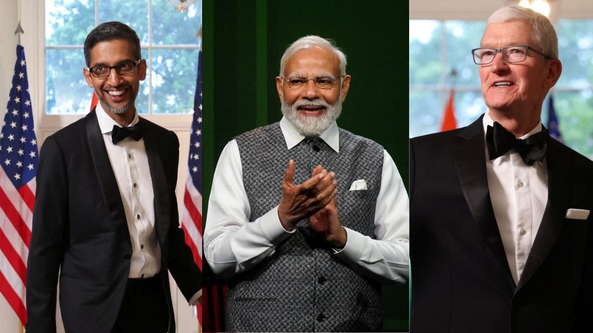 The State Dinner at the White House in honor of PM Narendra Modi was attended by Google CEO Sundar Pichai, Apple CEO Tim Cook and more The State Dinner at the White House in honor of PM Narendra Modi was attended by Google CEO Sundar Pichai, Apple CEO Tim Cook and more