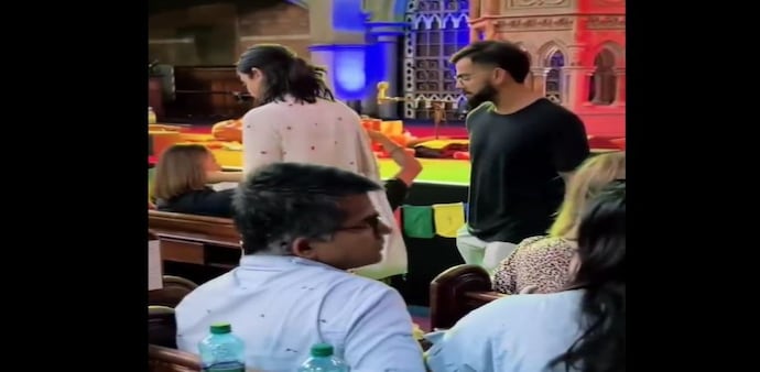 Kohli apparently got a new tattoo depicting the spiritual aspect of his personality. Kohli apparently got a new tattoo depicting the spiritual aspect of his personality.