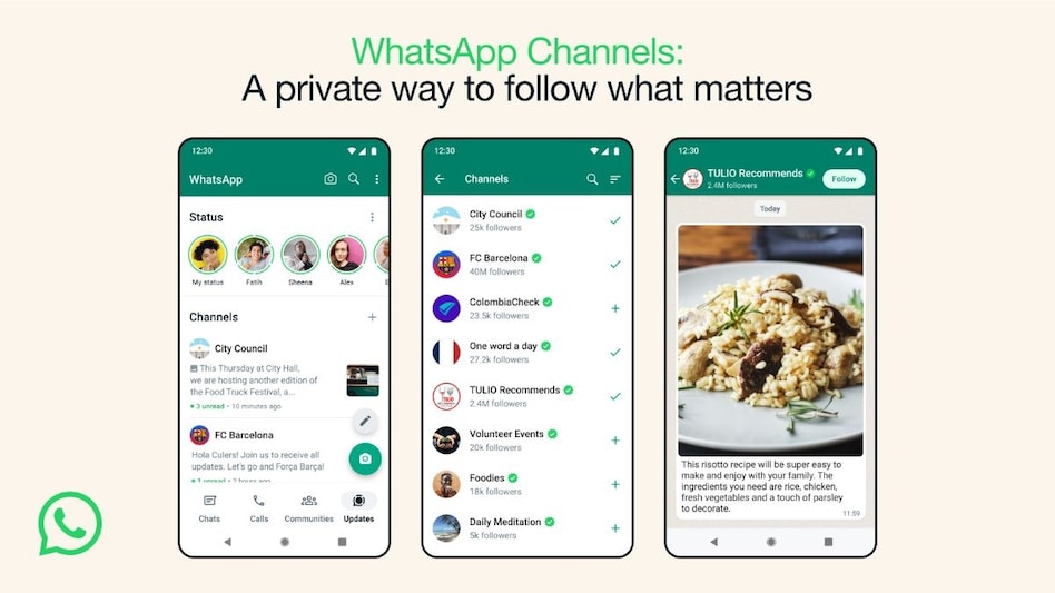 WhatsApp is finally launching Channels feature WhatsApp is finally launching Channels feature