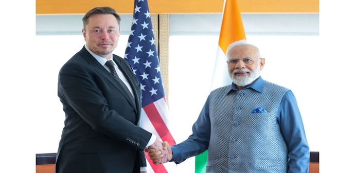 Elon Musk met PM Modi during his US visit Elon Musk met PM Modi during his US visit
