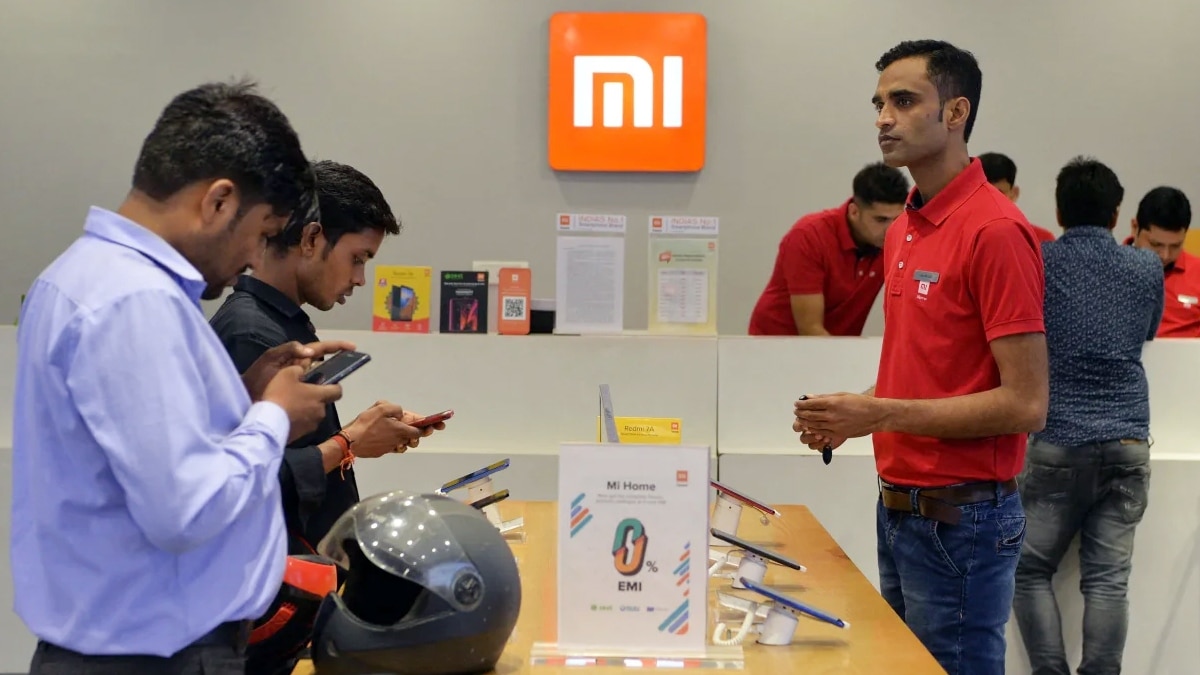 A Xiaomi store in Gurgaon A Xiaomi store in Gurgaon