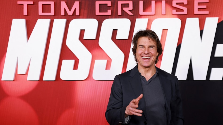 Tom Cruise attends the premiere of the film "Mission: Impossible - Dead Reckoning Part One," in New York City Tom Cruise attends the premiere of the film "Mission: Impossible - Dead Reckoning Part One," in New York City