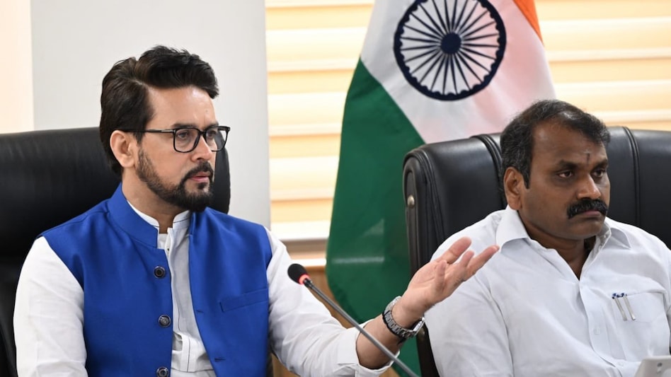 Information and Broadcasting Minister Anurag Thakur Information and Broadcasting Minister Anurag Thakur