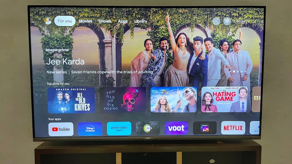 Acer 43-inch I series 4K Android smart TV Acer 43-inch I series 4K Android smart TV