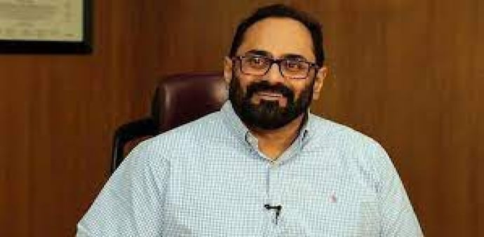 Chandrasekhar talked about India's revolutionary journey that began in 2014. Chandrasekhar talked about India's revolutionary journey that began in 2014.