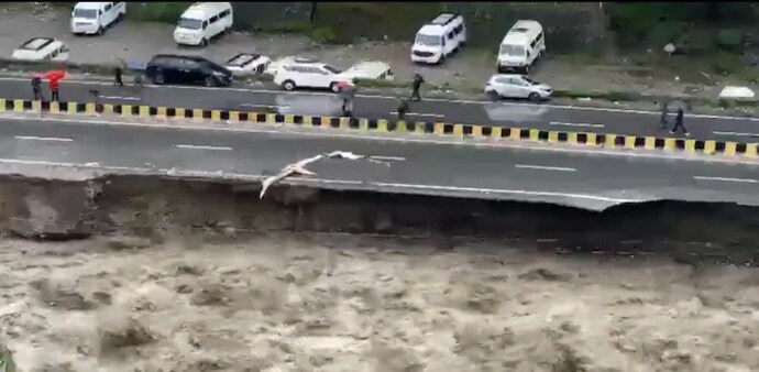 Himachal Pradesh Minister of Horticulture Jagat Singh Negi told ANI that unprecedented heavy rainfall over the past three days has caused massive damage Himachal Pradesh Minister of Horticulture Jagat Singh Negi told ANI that unprecedented heavy rainfall over the past three days has caused massive damage