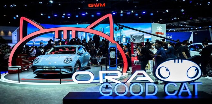 Chinese rival SAIC Motor, which owns MG Motor and has a partnership with Thai conglomerate Charoen Pokphand Group, launched its first EV in the country in 2019. Chinese rival SAIC Motor, which owns MG Motor and has a partnership with Thai conglomerate Charoen Pokphand Group, launched its first EV in the country in 2019.