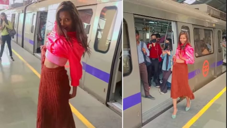Women seen dancing to Lata Mangeshkar's song on Delhi Metro, internet gets furious - BusinessToday
