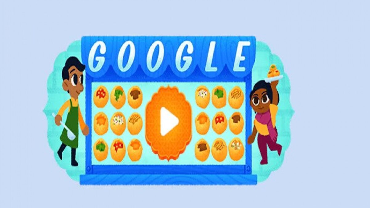 More 'Pani Puri' : Google Doodle celebrates the popular Indian Street food, introduces new game Google introduced the new pani puri game by terming pani puri as a “popular South Asian street food made of crispy shell stuffed with potatoes, chickpeas, spices, or chilis and flavoured waters."