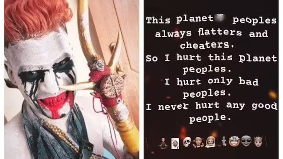 Felix said in a Whatsapp status that he only hurts "bad people", in a possible reference to Phanindra Felix said in a Whatsapp status that he only hurts "bad people", in a possible reference to Phanindra