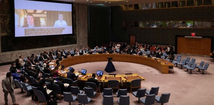 The United Nations Security Council held its first meeting on artificial intelligence on Tuesday The United Nations Security Council held its first meeting on artificial intelligence on Tuesday