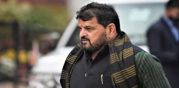 WFI chief Brij Bhushan Sharan Singh WFI chief Brij Bhushan Sharan Singh