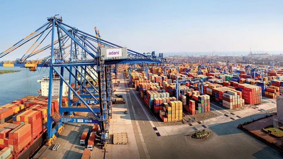 Mundra is the largest container handling port in India Mundra is the largest container handling port in India