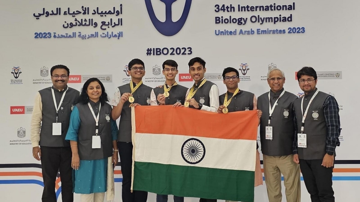 Team India at the International Biology Olympiad Team India at the International Biology Olympiad