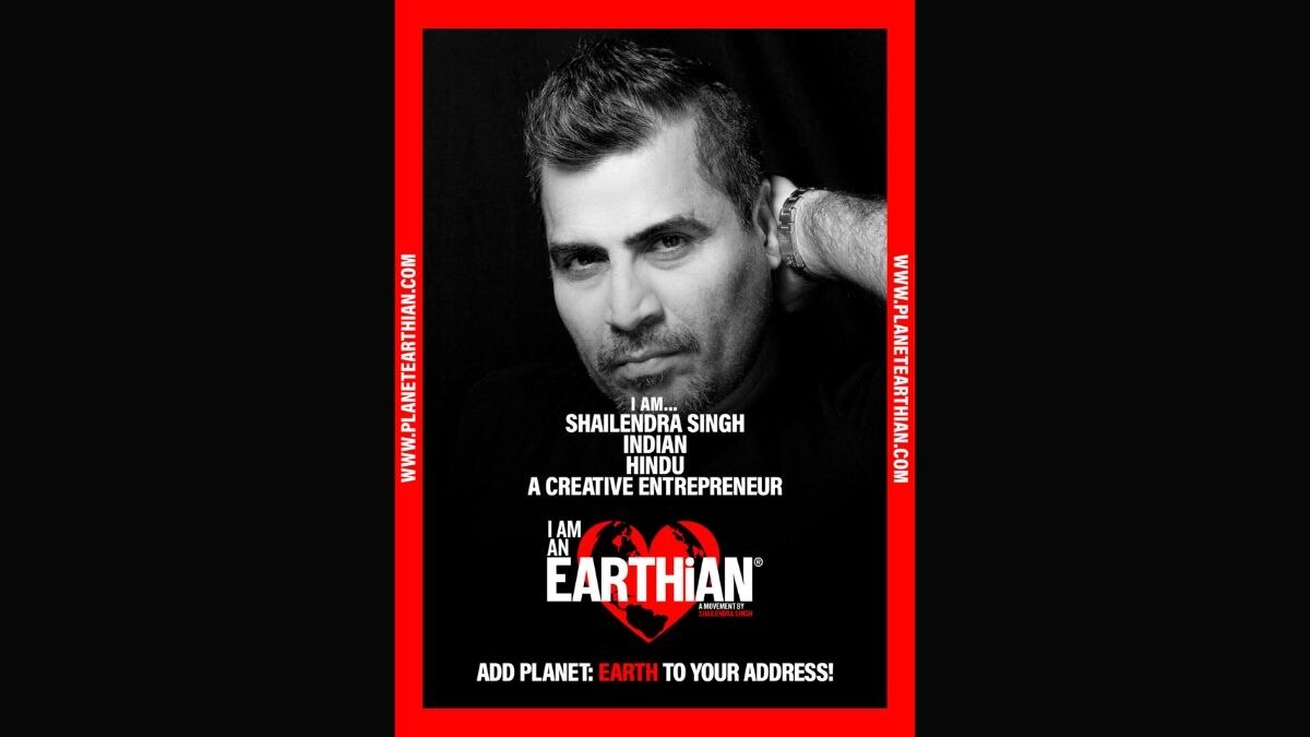 Shailendra Singh requests PM Modi and G20 leaders to support his Earthian Movement and add ‘Planet: Earth’ to all addresses