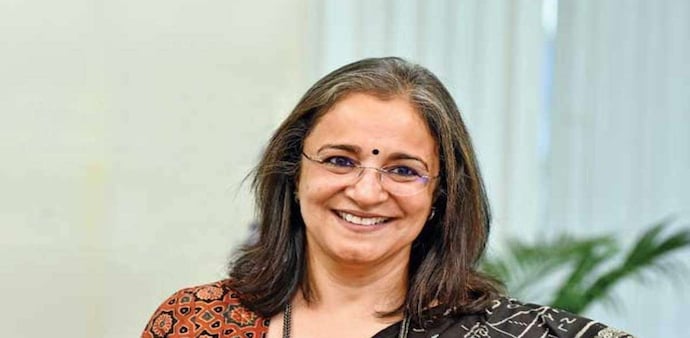 Madhabi Puri Buch spoke at an out of turn press conference on Monday Madhabi Puri Buch spoke at an out of turn press conference on Monday