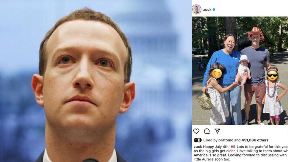 Mark Zuckerberg posts family photo on Instagram, carefully hides faces of his children and you should too Mark Zuckerberg posts family photo on Instagram, carefully hides faces of his children and you should too
