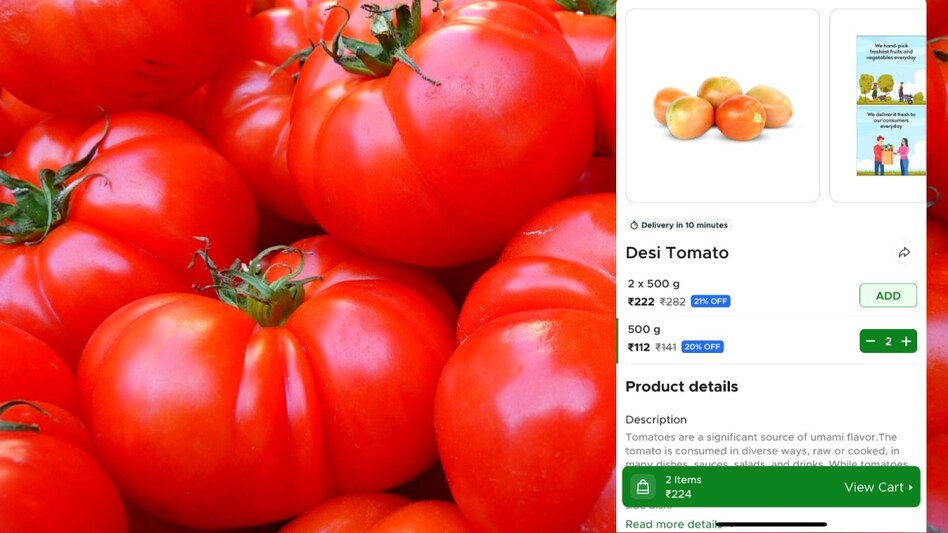 Swiggy Instamart vs Blinkit vs BigBasket: Which grocery delivery app sells the cheapest tomatoes? Swiggy Instamart vs Blinkit vs BigBasket: Which grocery delivery app sells the cheapest tomatoes?