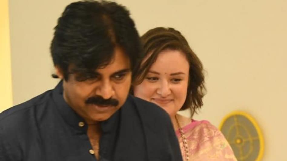 Pawan Kalyan's Jana Sena Party shares photo of actor-politican and his wife amid divorce rumours Pawan Kalyan's Jana Sena Party shares photo of actor-politican and his wife amid divorce rumours