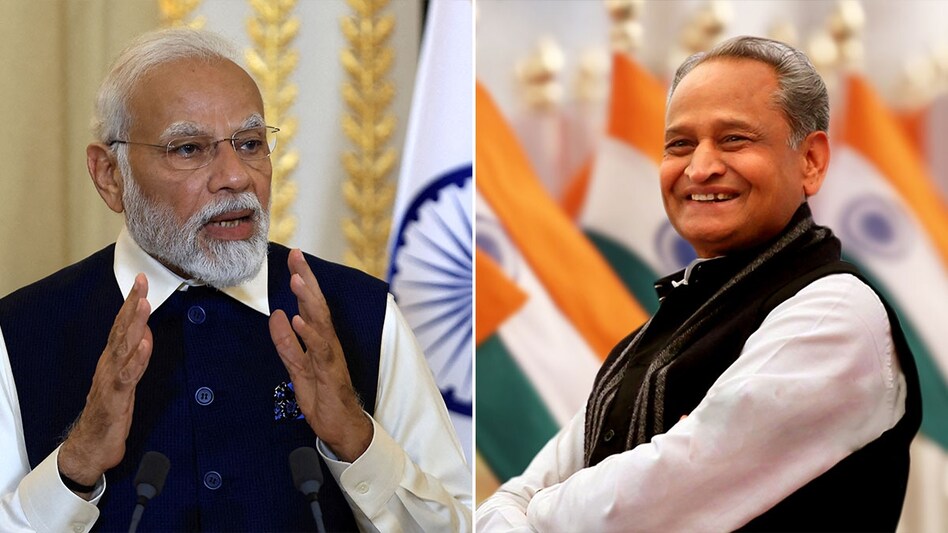 Rajasthan CM Ashok Gehlot clashes with PMO ahead of PM Modi's visit Rajasthan CM Ashok Gehlot clashes with PMO ahead of PM Modi's visit