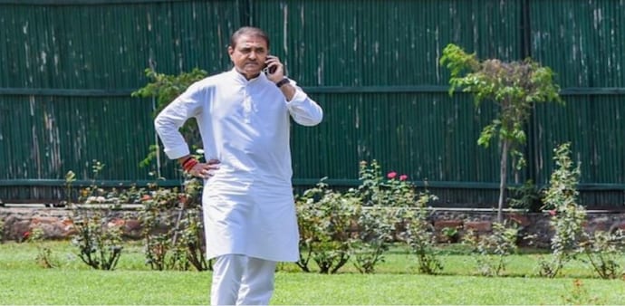 NCP leader and former Union Minister Praful Patel backs Ajit Pawar NCP leader and former Union Minister Praful Patel backs Ajit Pawar