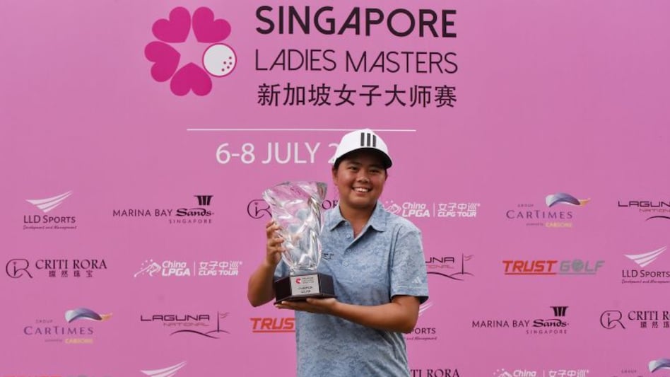 Shannon Tan, winner of the inaugural Trust Singapore Ladies Masters at Laguna National last week where three young Indians participated as well Shannon Tan, winner of the inaugural Trust Singapore Ladies Masters at Laguna National last week where three young Indians participated as well