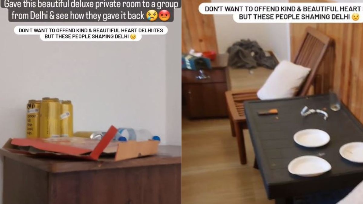 'Face this issue with Delhiites': Himachal hostel owner slams Delhi tourists for turning their room into 'trash box'