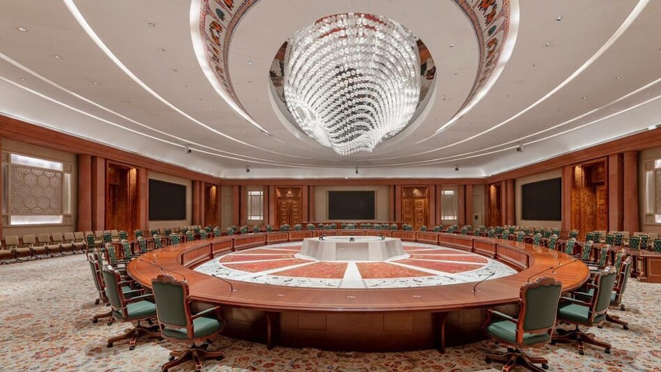 Additionally, the complex houses a magnificent amphitheatre with a seating capacity of 3,000 people Additionally, the complex houses a magnificent amphitheatre with a seating capacity of 3,000 people