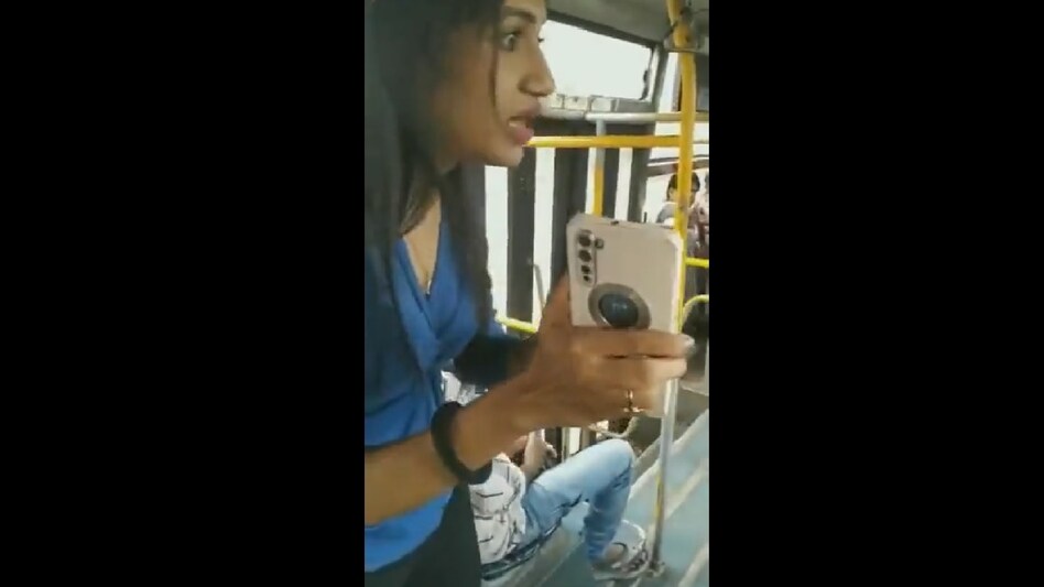 'Thanks Congress for this entertainment,' say netizens as Bengaluru bus conductor and woman passenger spar over ID card 'Thanks Congress for this entertainment,' say netizens as Bengaluru bus conductor and woman passenger spar over ID card