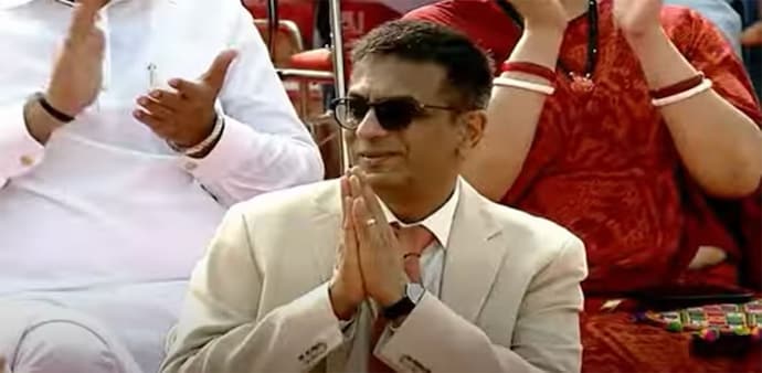 Chief Justice of India DY Chandrachud at Red Fort during Independence Day celebrations. Chief Justice of India DY Chandrachud at Red Fort during Independence Day celebrations.