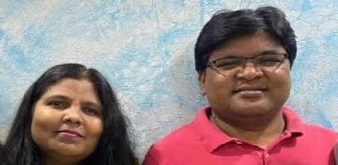 The Delhi officer and his wife have been arrested. The Delhi officer and his wife have been arrested.