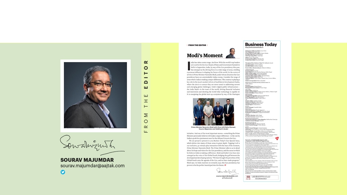 And one of the most important moves—something the Prime Minister personally believes will make a major difference—is the one by India to push for a permanent seat for the African Union in the G20. And one of the most important moves—something the Prime Minister personally believes will make a major difference—is the one by India to push for a permanent seat for the African Union in the G20.