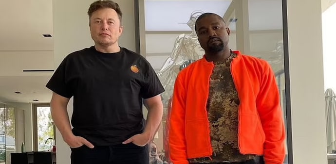 Elon Musk and Kanye West Elon Musk and Kanye West