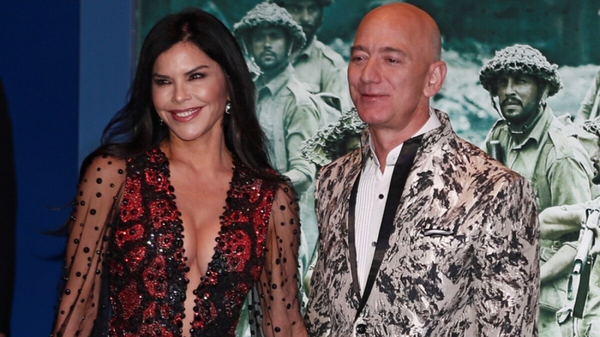Lauren Sanchez and Jeff Bezos Lauren Sanchez and Jeff Bezos
