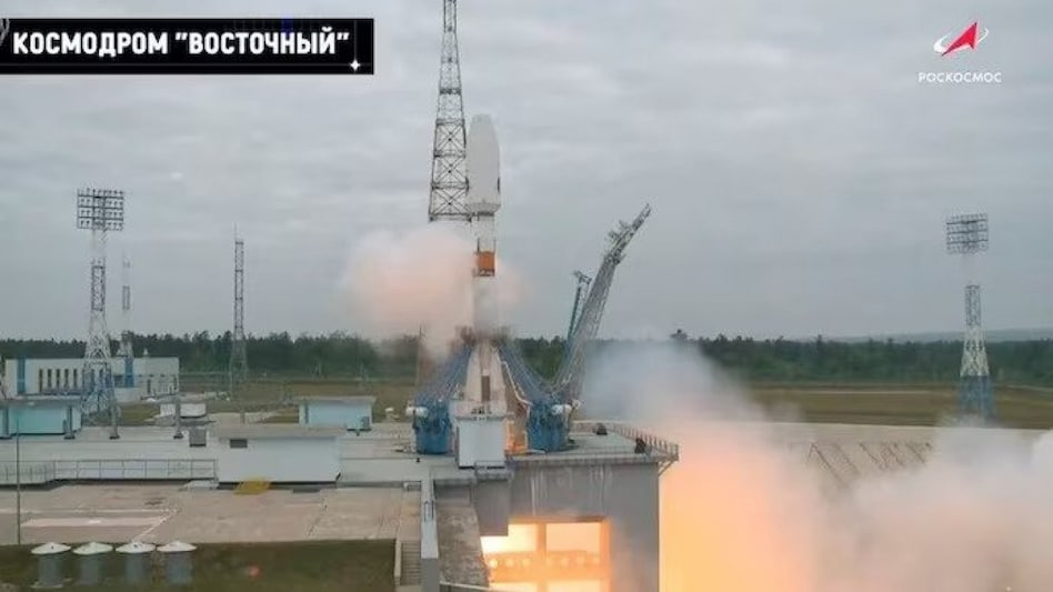 Russia launched its first moon-landing spacecraft in 47 years on Friday (Image: Reuters) Russia launched its first moon-landing spacecraft in 47 years on Friday (Image: Reuters)