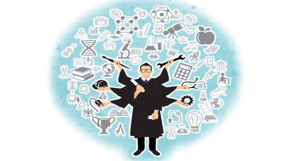 New Education Policy (NEP2020) suggested increasing the gross enrolment Ratio (GER) for higher education to 50%, which is almost twice the current levels, and employability and availability of jobs for these graduates remain a key challenge New Education Policy (NEP2020) suggested increasing the gross enrolment Ratio (GER) for higher education to 50%, which is almost twice the current levels, and employability and availability of jobs for these graduates remain a key challenge