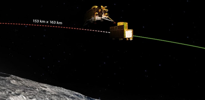 Chandrayaan-3 gearing up for the Moon landing today Chandrayaan-3 gearing up for the Moon landing today