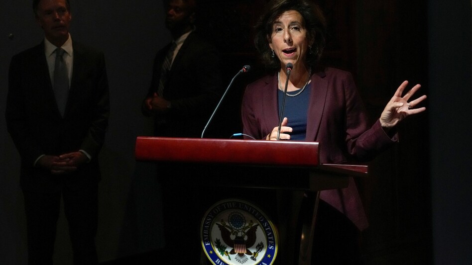 US Commerce Secretary Gina Raimondo US Commerce Secretary Gina Raimondo